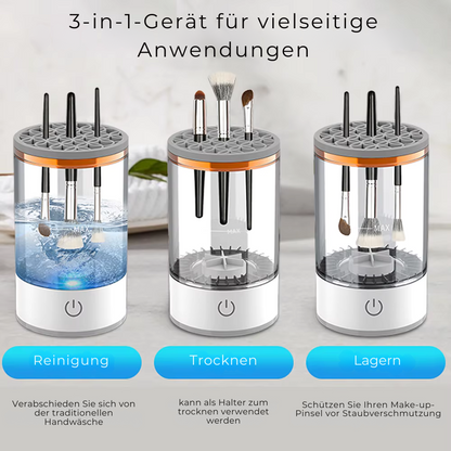 GlowSpin – Strahlend saubere Pinsel in Sekunden